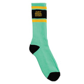 Anti Hero - Hero Outline EMB Sock (Green/Black)